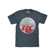 Tee Luv Mens RC Cola Shirt - Royal Crown Cola Soda Faded Logo T-Shirt XXL