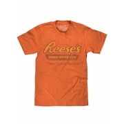 Tee Luv Reese's Peanut Butter Cups Two Great Tastes Vintage Candy Orange Heather T-Shirt (Men's) (XL)
