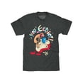 thumbnail image 1 of Tee Luv Men's Ren and Stimpy You Eediot Cartoon Character Shirt (S), 1 of 6