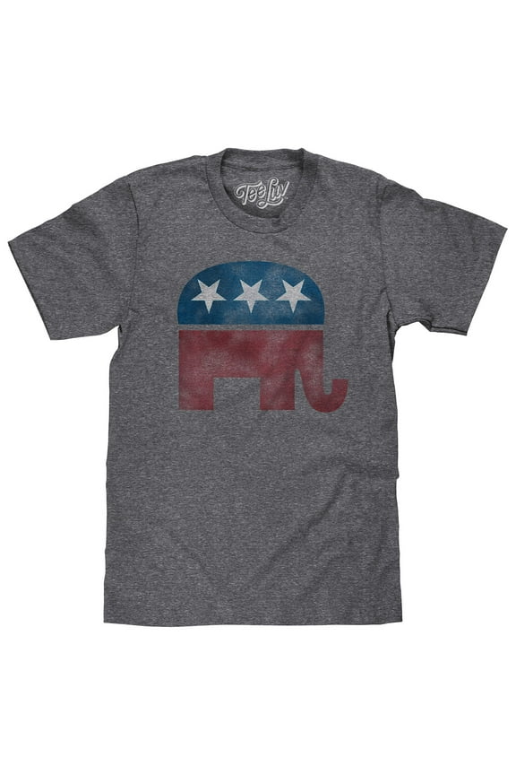Men's Republican Elephant Mascot T-Shirt (M)