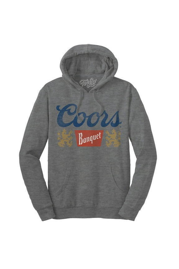 Men's Retro Coors Banquet Beer Hoodie (L)