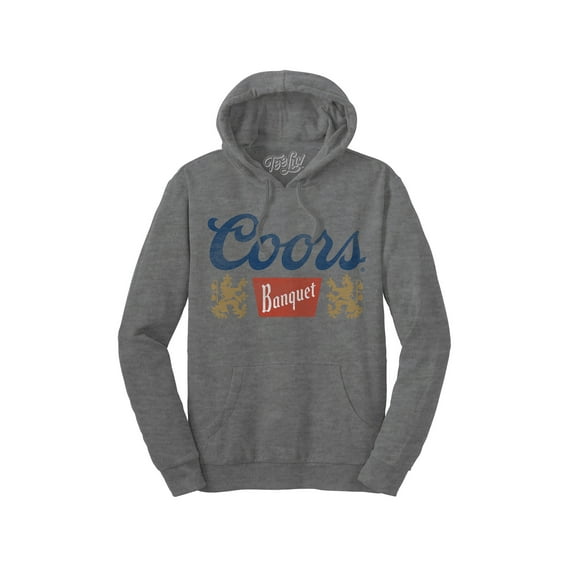 Tee Luv Men's Retro Coors Banquet Beer Hoodie (XXL)
