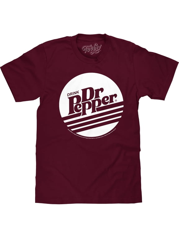 Men's Retro Drink Dr Pepper 80s Logo Shirt (L)