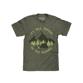 Tee Luv It's All Good In The Woods Retro Camping T-Shirt (Men's) (S)