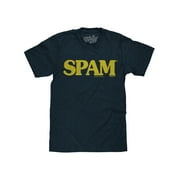 Tee Luv SPAM Retro Food Logo Short Sleeve T-Shirt Mens L