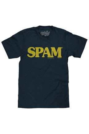 SPAM Retro Food Logo Short Sleeve T-Shirt (Men's) (L)