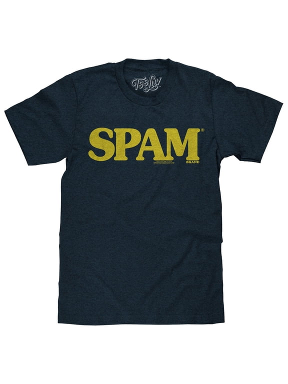 SPAM Retro Food Logo Short Sleeve T-Shirt (Men's) (L)