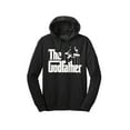 thumbnail image 1 of Tee Luv Men's Retro The Godfather Mafia Movie Logo Hoodie (L), 1 of 3