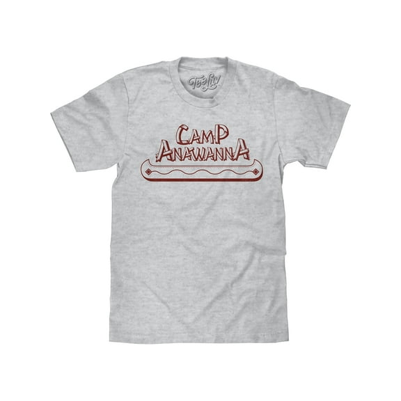 Tee Luv Men's Salute Your Shorts Camp Anawanna Canoe Shirt (XXL)