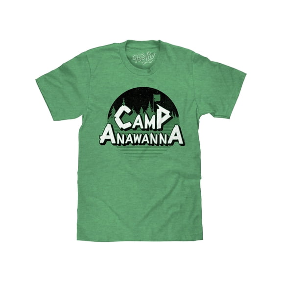 Tee Luv Men's Salute Your Shorts Camp Anawanna Shirt (L)