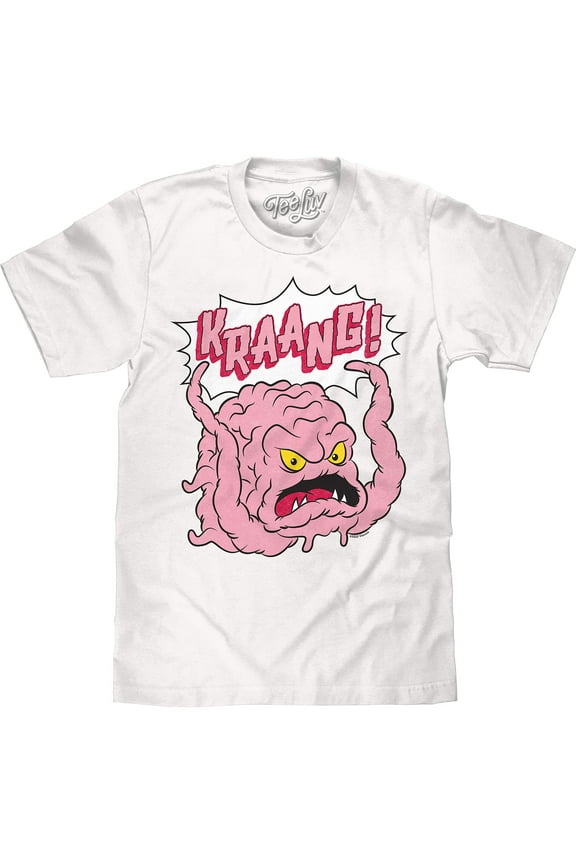 Men's Teenage Mutant Ninja Turtles Kraang Cartoon Shirt (XXL)