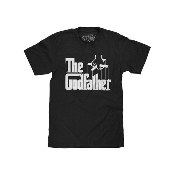 Tee Luv Men's The Godfather Marionette Movie Logo Shirt (XXL)