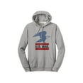 thumbnail image 1 of Tee Luv Men's U.S. Mail Eagle Postal Service Hoodie - Hooded USPS Logo Sweatshirt (XL), 1 of 4