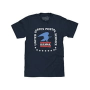 Tee Luv Men's United States Postal Service US Mail Eagle Logo Shirt