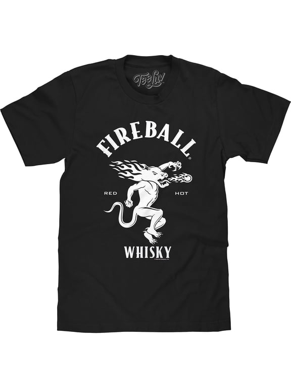 Men's WTF Where's the Fireball Whisky Shirt (XXL)