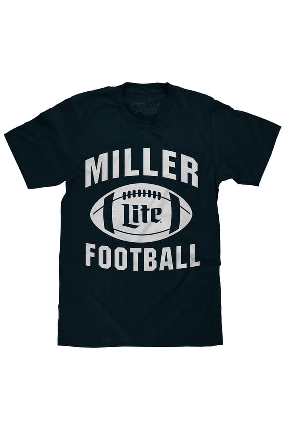 Miller Lite Football Graphic T-Shirt (Men's) (L)