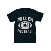 Tee Luv Miller Lite Football Graphic T-Shirt Men's M