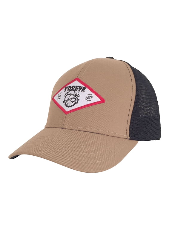 Popeye the Sailor Cartoon Character Mesh Back Hat