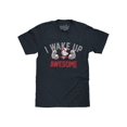 thumbnail image 1 of Tee Luv Popeye the Sailor I Wake Up Awesome Cartoon Character T-Shirt (Men's) (S), 1 of 6