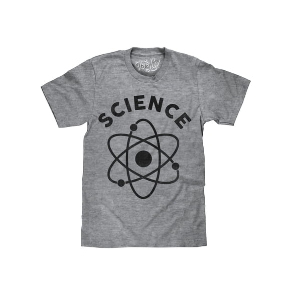 Tee Luv SCIENCE Faded Atom Graphic T-Shirt (Men's) (XL)
