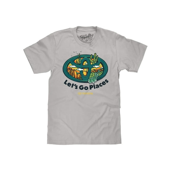 Tee Luv Toyota Let's Go Places Outdoor Graphic T-Shirt (Men's) (L)