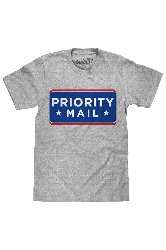 USPS Priority Mail Logo Shirt (Men's) (XXL)