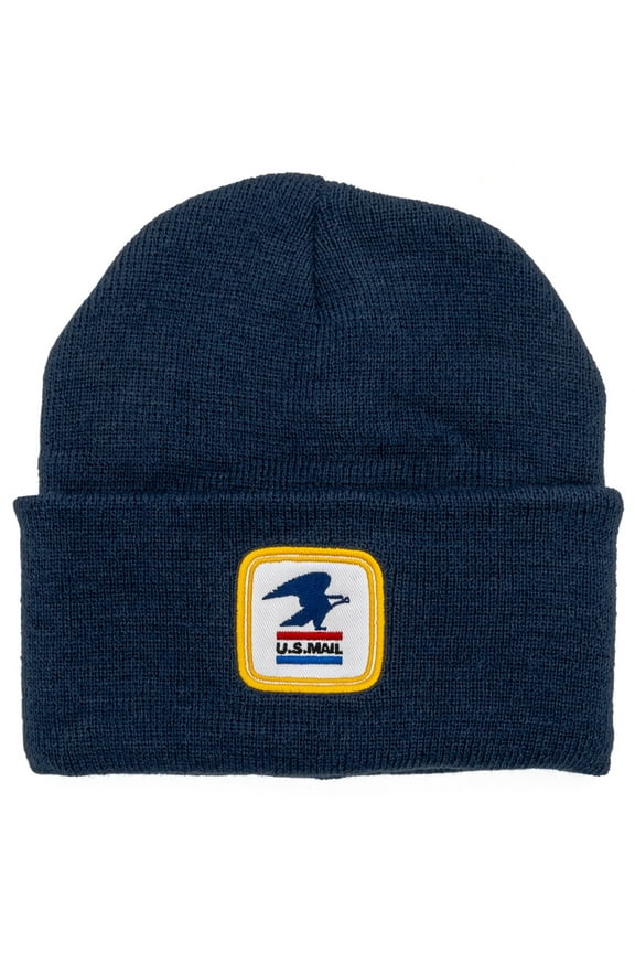 USPS U.S. Mail Eagle Logo Navy Beanie