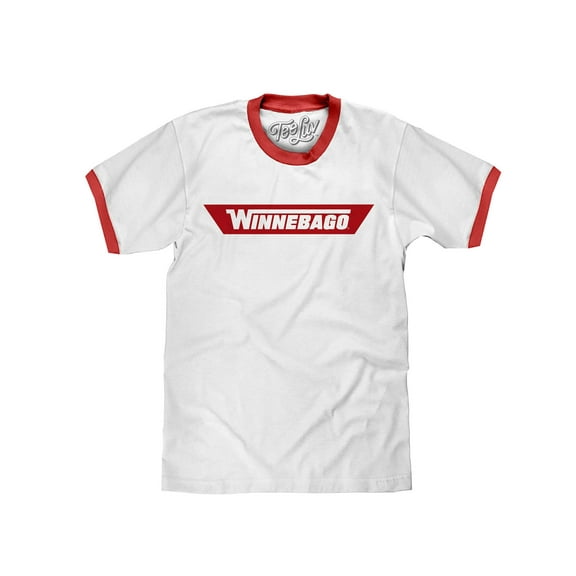 Tee Luv Winnebago RV Logo Ringer Tee Shirt (Men's) (3XL)