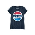 thumbnail image 1 of Tee Luv Women's Faded 70s Pepsi Soda Logo Scoop Neck Shirt (M), 1 of 3