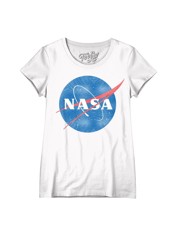 Women's Faded NASA Logo Shirt (S)