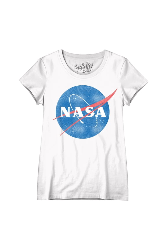 Women's Faded NASA Logo Shirt (XXL)