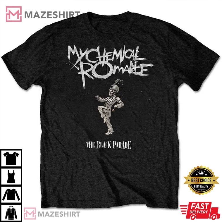 My Chemical Romance Black Parade March T-Shirt Dress - Women's Graphic Band Dress, Officially Licensed
