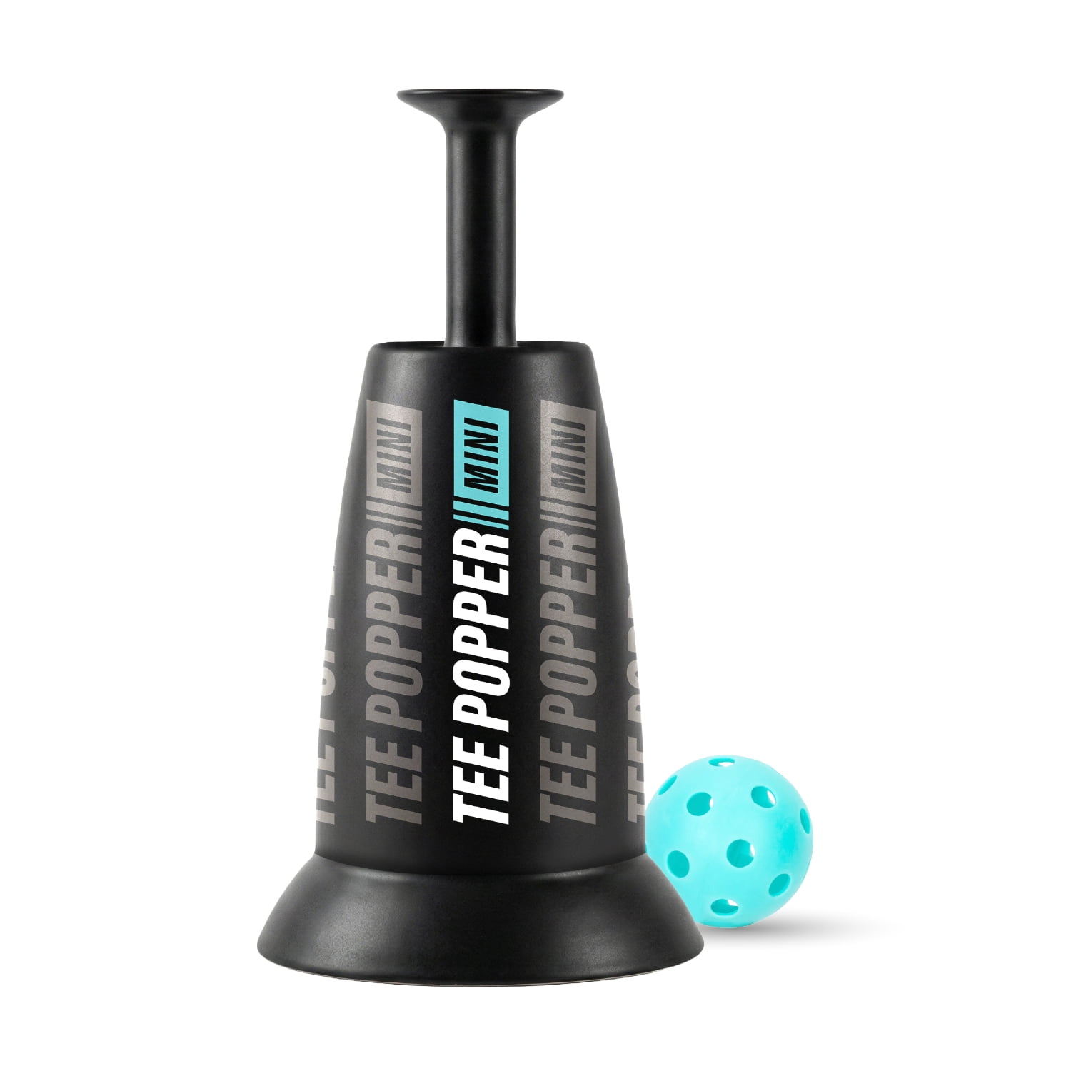 Bandit Sports Mini Tee Popper Baseball Training Ball Launcher, Hands-Free Solo Practice, Includes 1 Mini Popper Ball