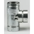 thumbnail image 1 of SELKIRK VP Pellet Pipe Type L Insulated Stove Pipe Tee & Cap 243100, 1 of 2