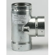 SELKIRK VP Pellet Pipe Type L Insulated Stove Pipe Tee & Cap 243100