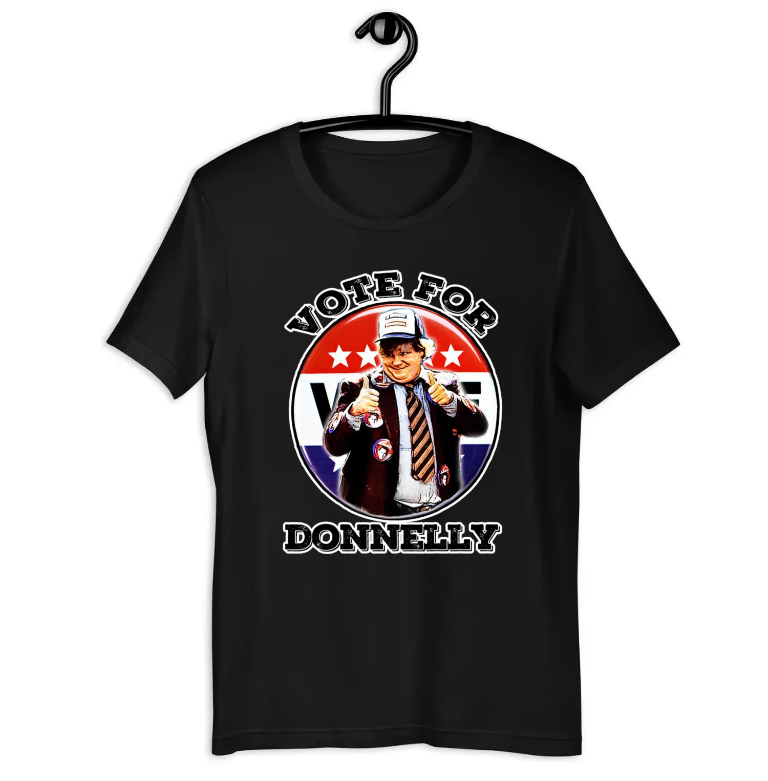 TeeSheats Trendy vote for Donnely tee chris farley black sheep 90s movie shirt NEW INSTOCK