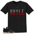 Tee Shirt to match Jordan 4 Retro Bred Reimagined Adults and Kids