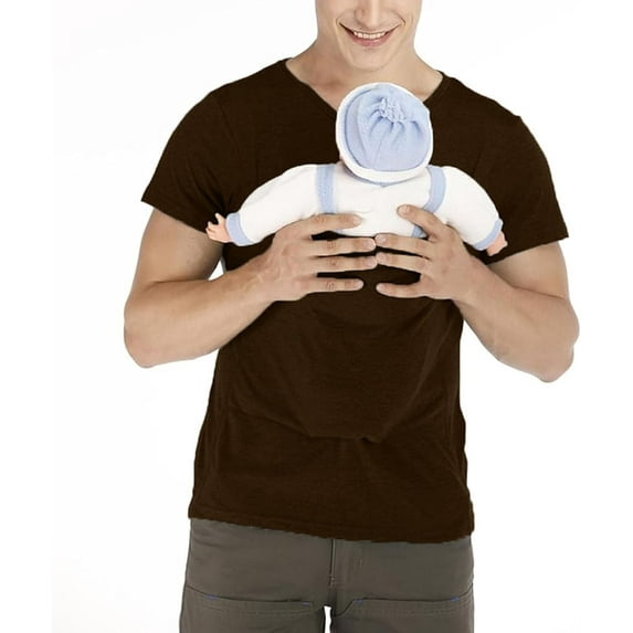 Tee Shirts Mens Mens Kangaroo Carrier Shirt, Dad Shirt Carrier Kangaroo Shirt for Dad V Neck Short Sleeve Kangaroo T Shirt