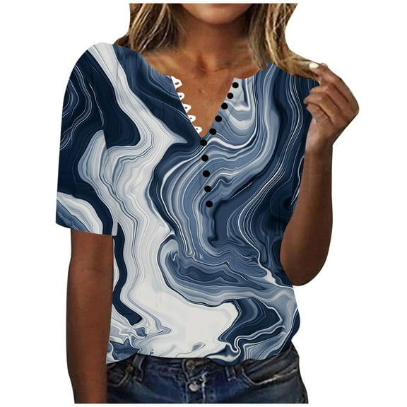 Tee Shirts Womens Loose Summer Clothes for Women Over 50 Shorts Womens White Tunic Tops Dressy Casual Crew Neck Tops Grey