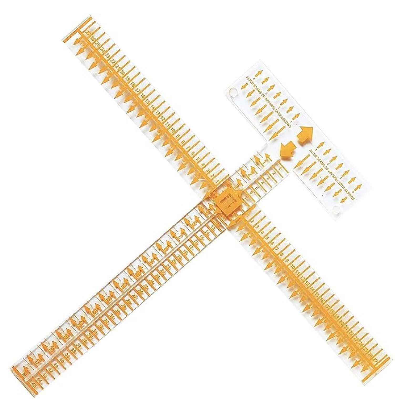 Tee Square It I Alignment Tool for Heat Transfer Vinyl, Rhinestones ...