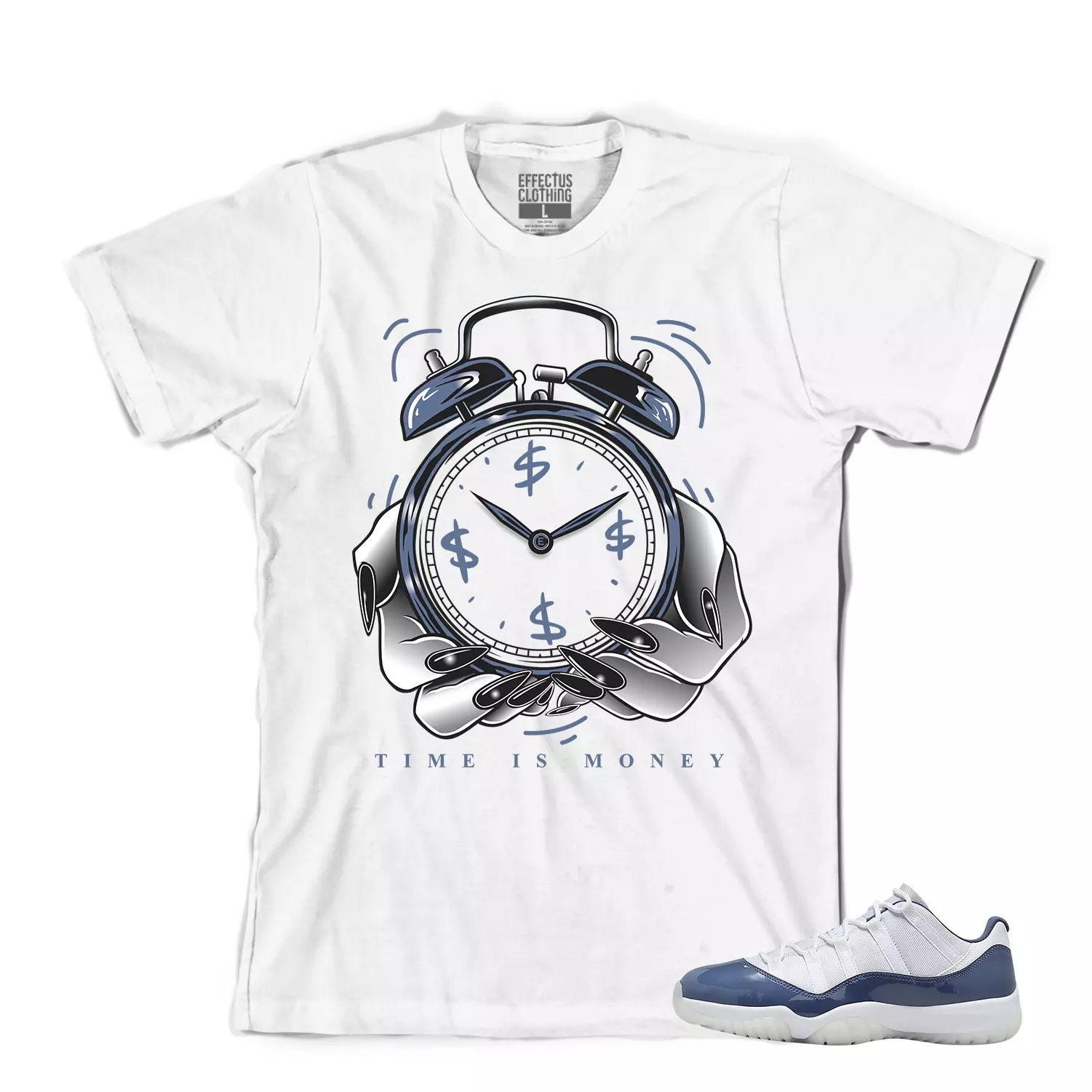 Blue snakeskin jordan 11 shirt deals
