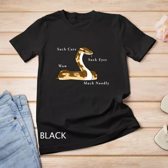 Tee With Cute Ball Python Snake T-Shirt Unisex T-Shirt