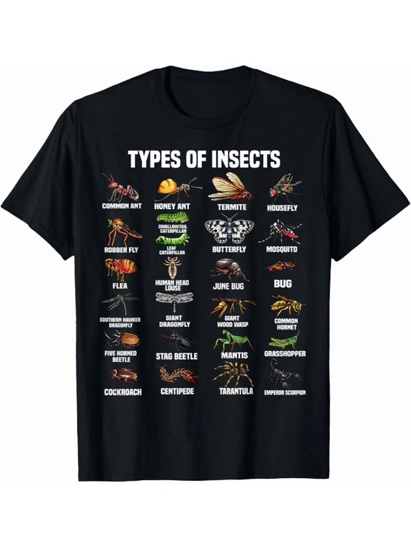 Tee With Entomology Insect Bug Lover Men Women Boys Girls Gift Unisex T-Shirt