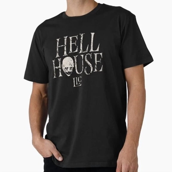 Tee With Hell House Llc Horror Movie White T-Shirt S-5XL