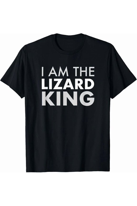 Tee With I Am The Lizard King Tee Gift Unisex T-Shirt