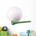 thumbnail image 1 of Tee and Ball Wall Decal Sticker by Wallmonkeys Vinyl Peel and Stick Graphic (48 in W x 25 in, 1 of 4