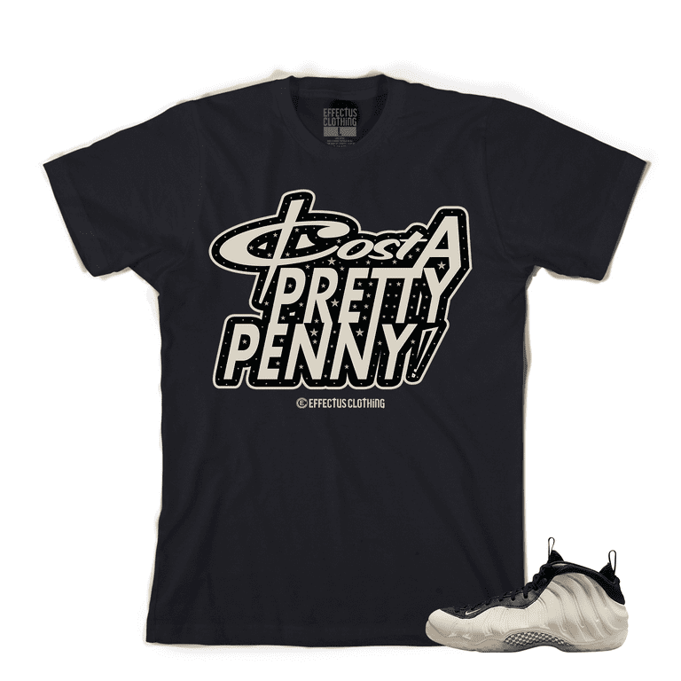 Tee to match Nike Foamposite Light Orewood Brown Sneakers. Pretty Penny Tee Walmart
