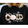 thumbnail image 1 of TeeFit Baby Its Cold Outside Shirt,Winter Holiday Party Shirt,Winter Holiday Shirt,Cute Women'S Winter Holiday Shirt,Holiday Shirt,Cute Winter Holiday Shirt,Giftforher TSHIRT All Size S-5XL, 1 of 5