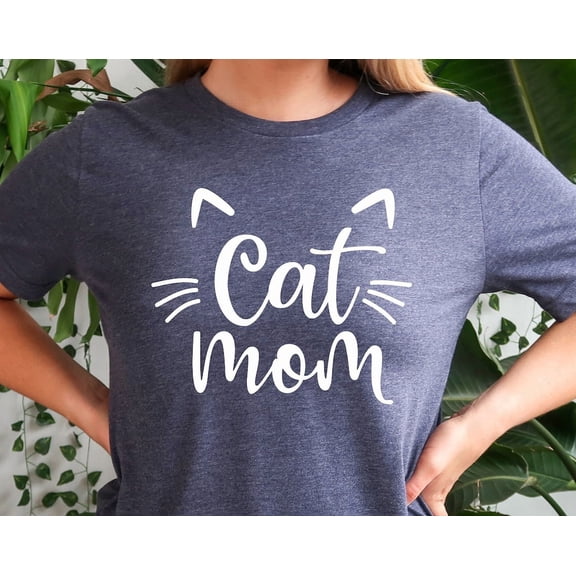 TeeFit Cat Mom T-Shirt, Cat Mama Shirt, Cat Lover TShirt, Cat Mom Tee, Mother's Day Mom, Cat Lover Gift, Cat T-Shirt, A100 SWEATSHIRT All Size S-5XL