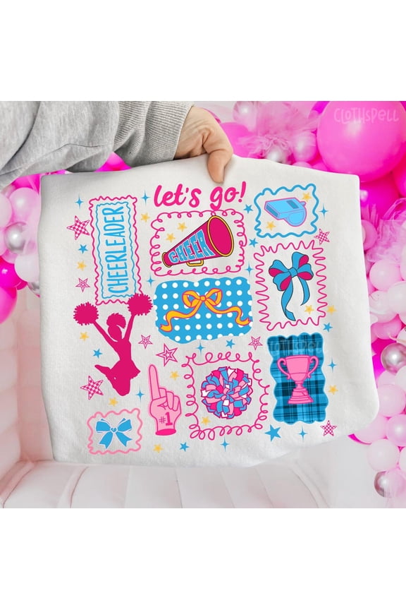 Cheerleader, Cheer, Cheerleading, Cheer Team, Pom Pom, Cheer Game Day, Megaphone, Cheer Mom, Cheer Squad All Size S-5XL